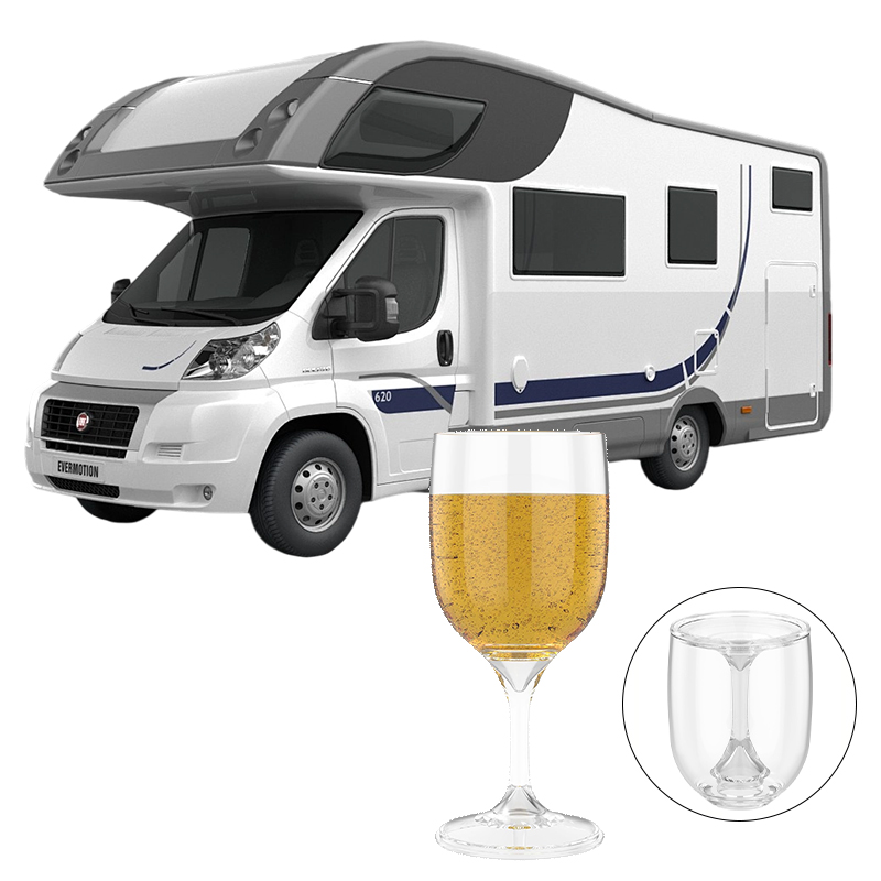 RV المحمولة كأس للنبيذ كأس قاب - مراجعة Wine & Beer Guayaquil وسعره