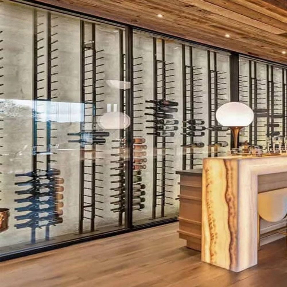 رف نبيذ من الأرض إلى السقف لغر - مراجعة Wine & Beer Guayaquil وسعره